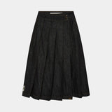 Kate Raw Denim Skirt Woman Pants Eme Studios
