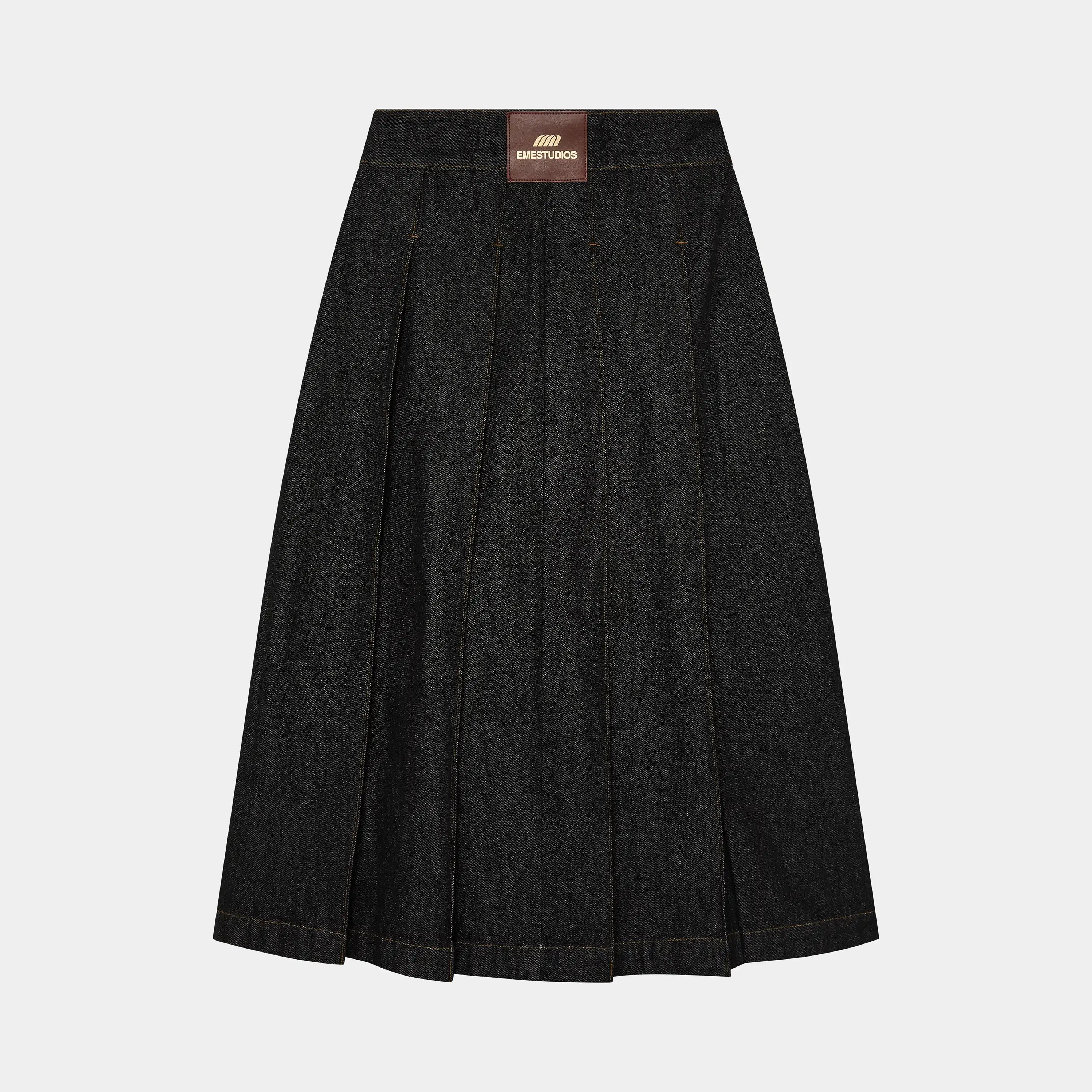 Kate Raw Denim Skirt Woman Pants Eme Studios