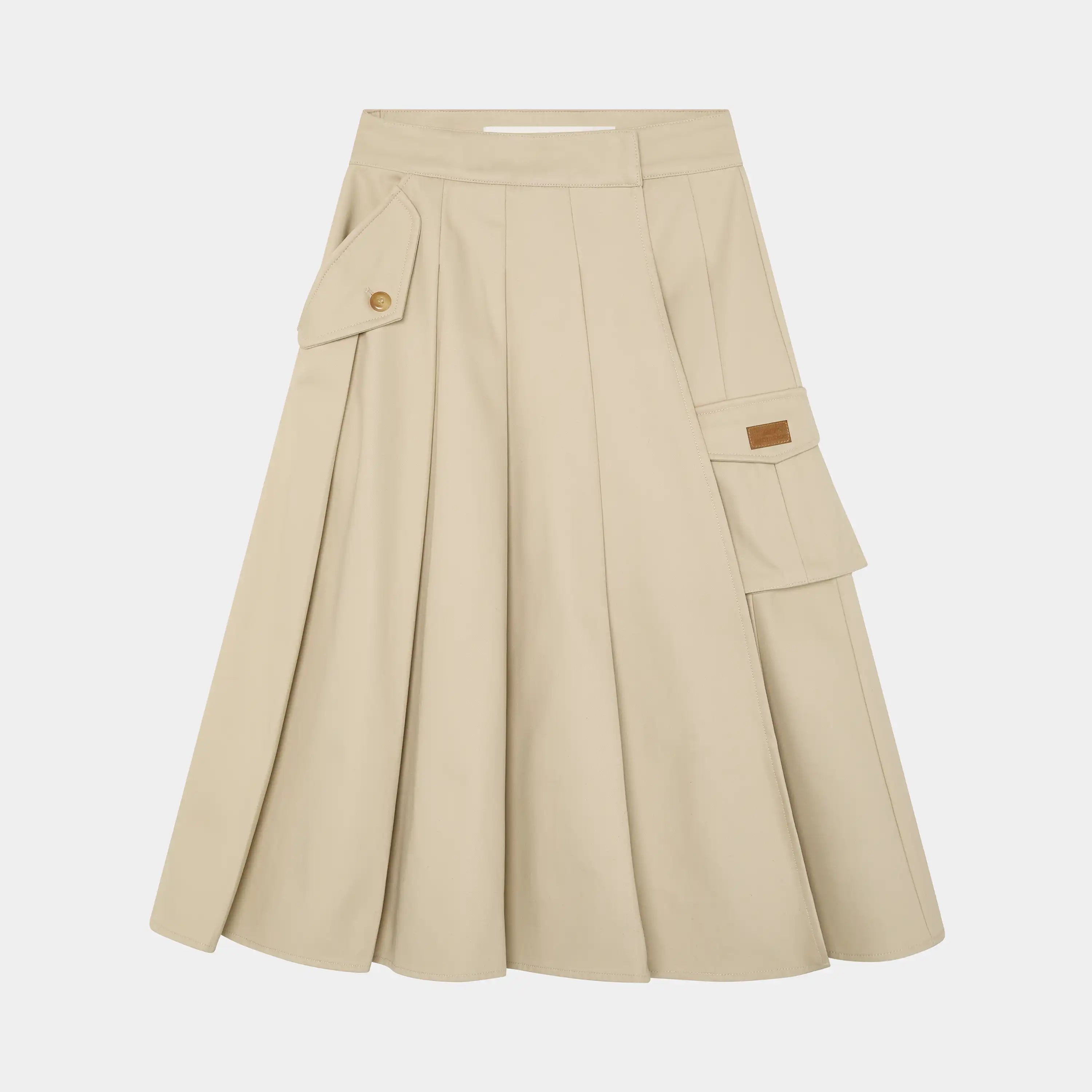 Gadget Light Camel Skirt
