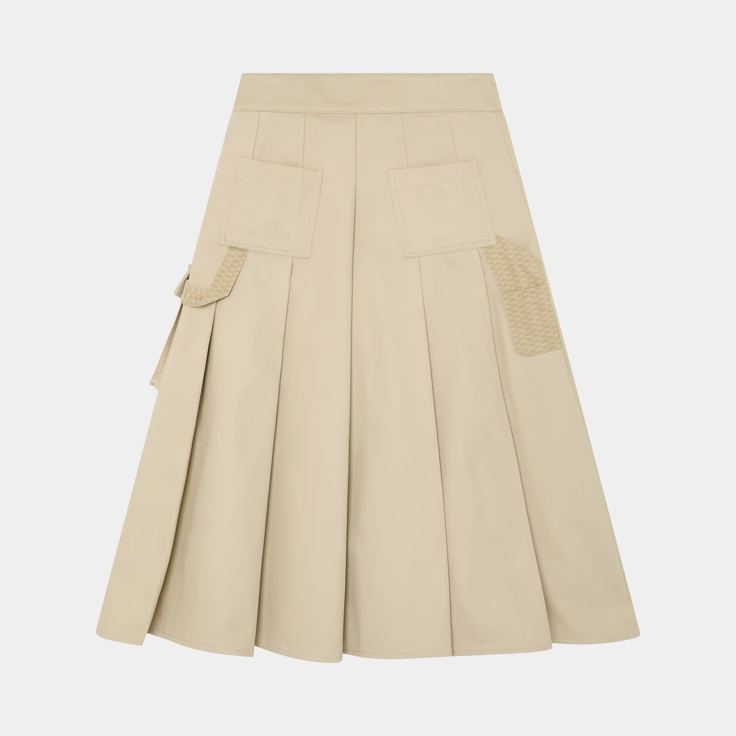 Gadget Light Camel Skirt Woman Pants Eme Studios