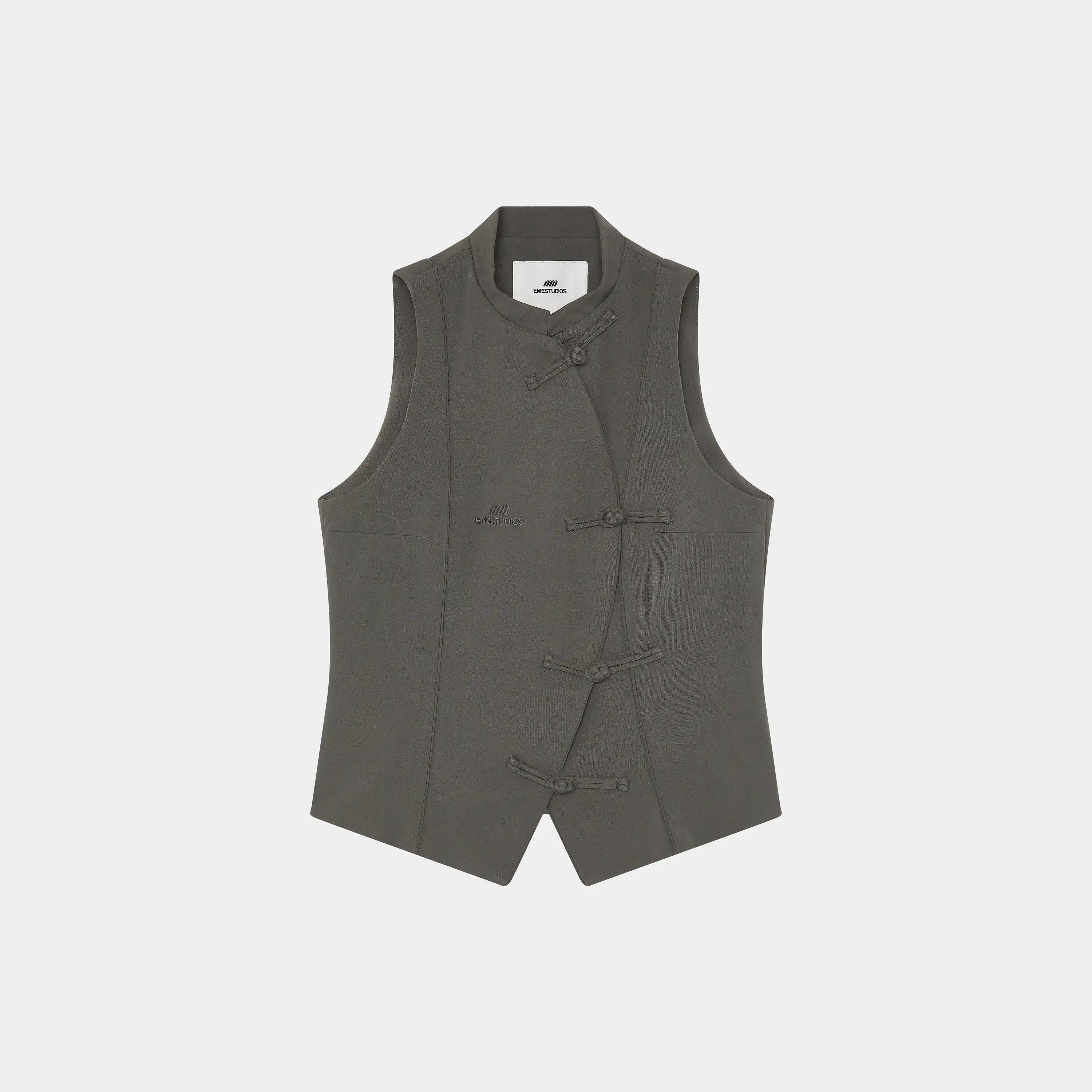 Modesta Heather Grey Vest