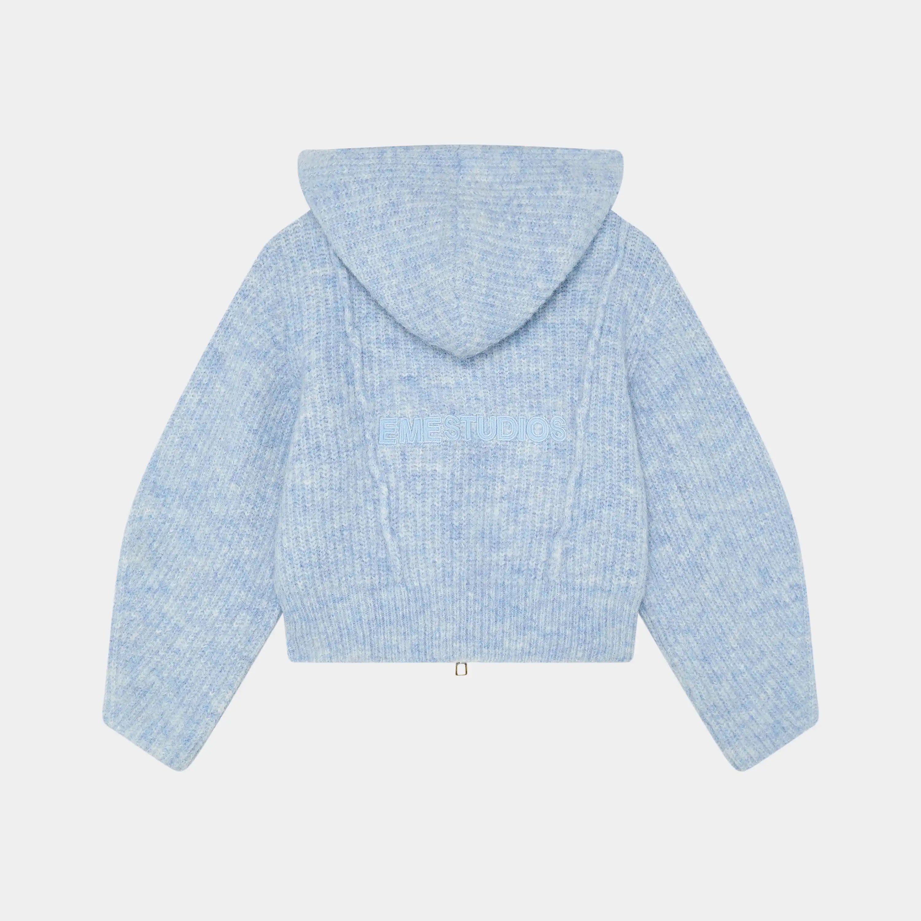 Zoe Sky Zipper Knit Woman Knitwear Eme Studios