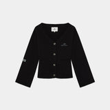 Onyx Shadow Cardigan Woman Knitwear Eme Studios