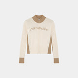 Betty Off Sand Zipper Knit Woman Knitwear Eme Studios