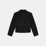 Katherine Slate Grey Blazer Woman Outerwear Eme Studios