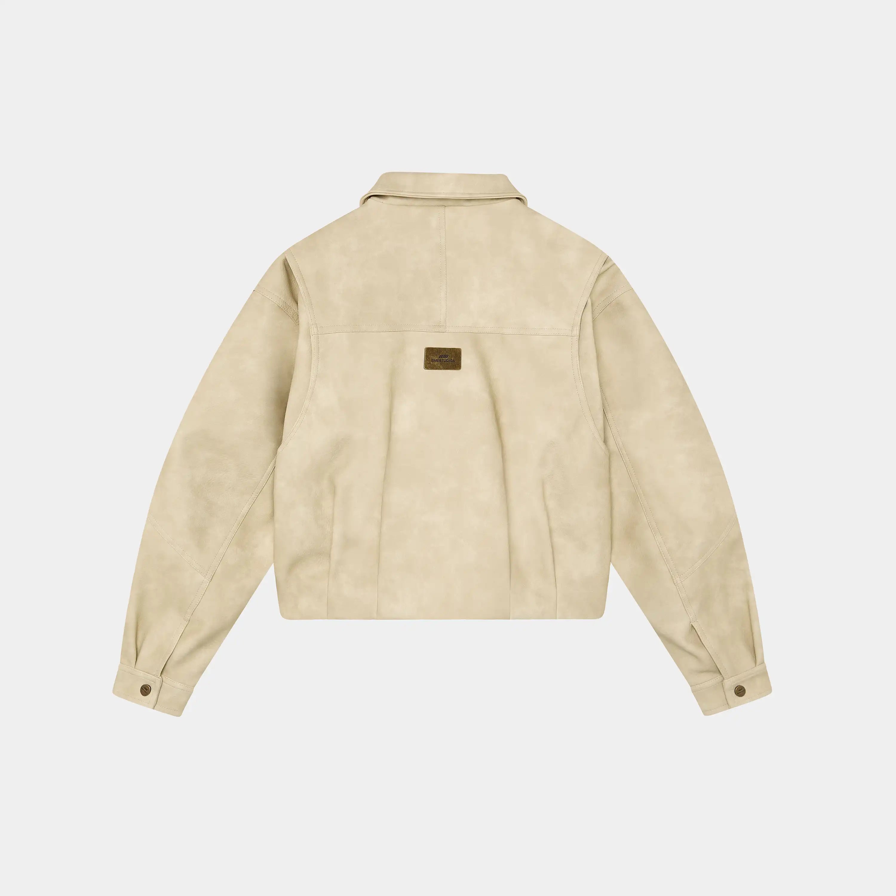 Romu Off Sand Coat Woman Outerwear Eme Studios
