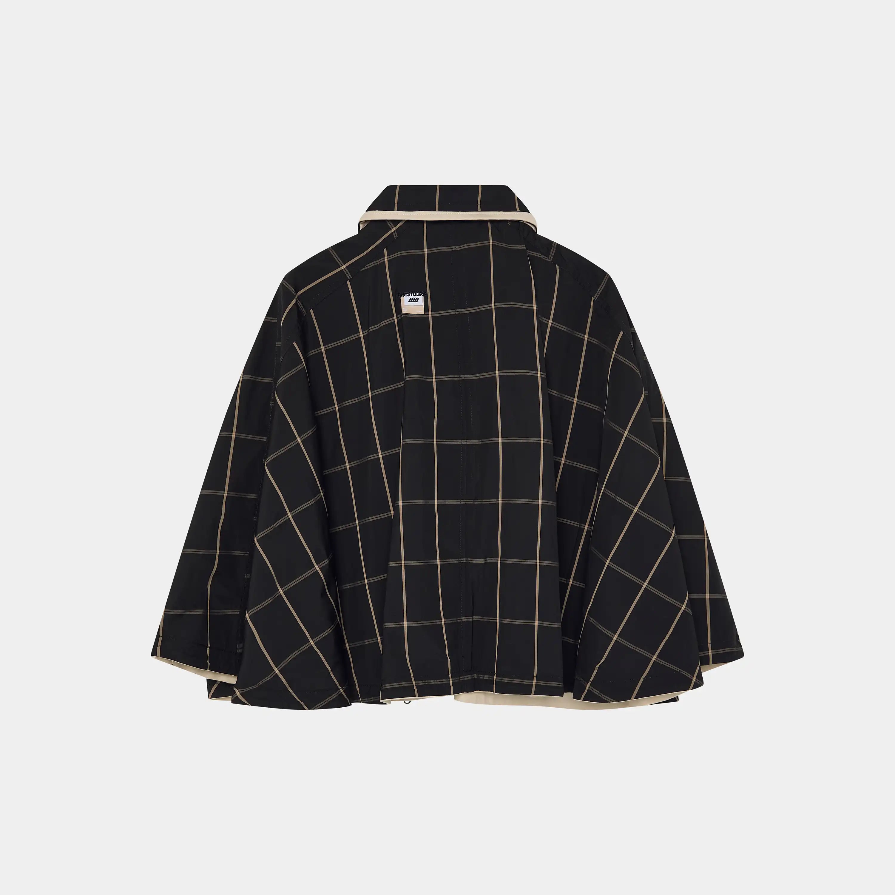 Edra Light Camel Reversible Cape Woman Outerwear Eme Studios