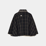 Edra Light Camel Reversible Cape Woman Outerwear Eme Studios