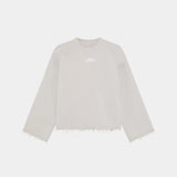 Suit Off Sand Oversized Crewneck Sweatshirts Eme Studios
