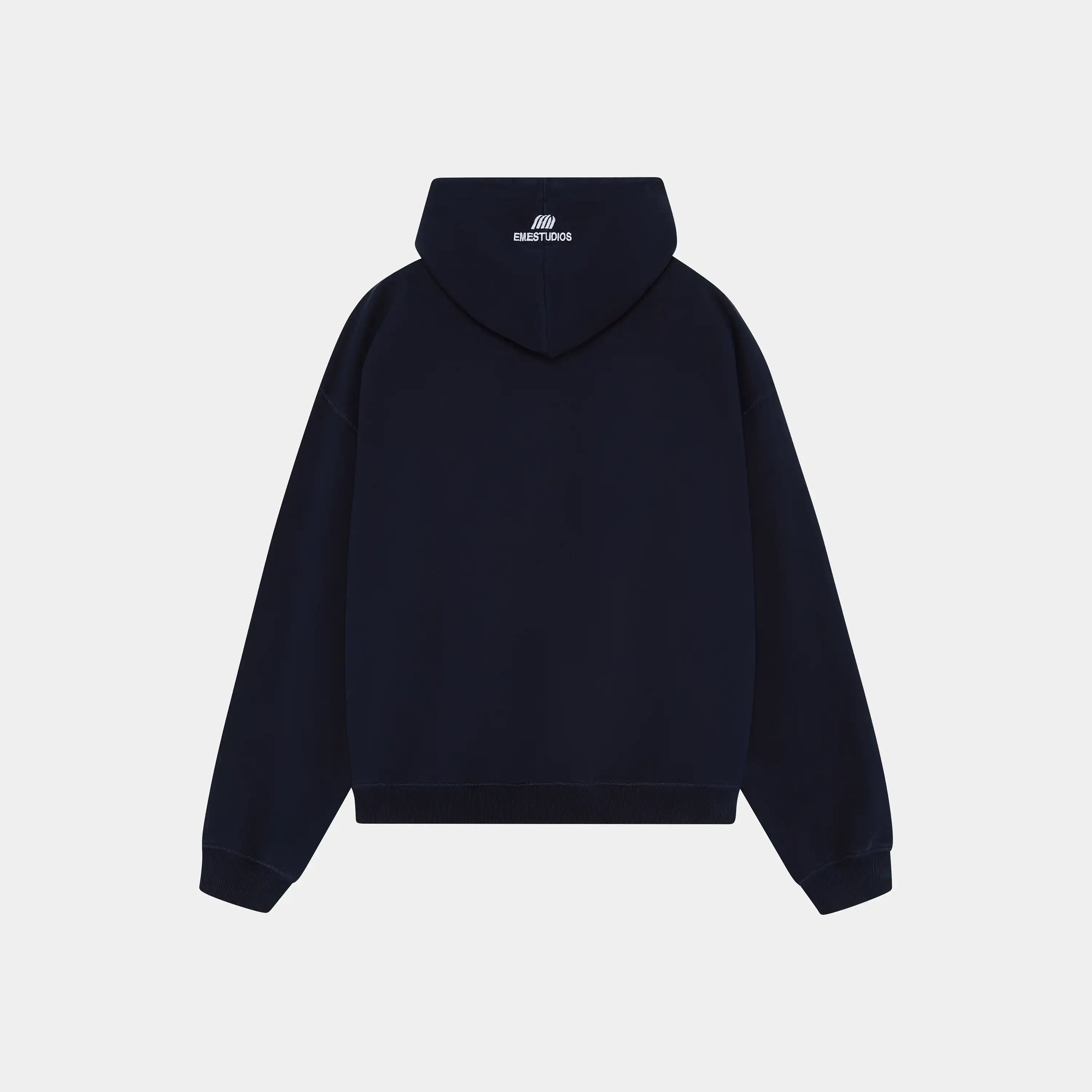Inteal Navy Oversized Hoodie Hoodies Eme Studios