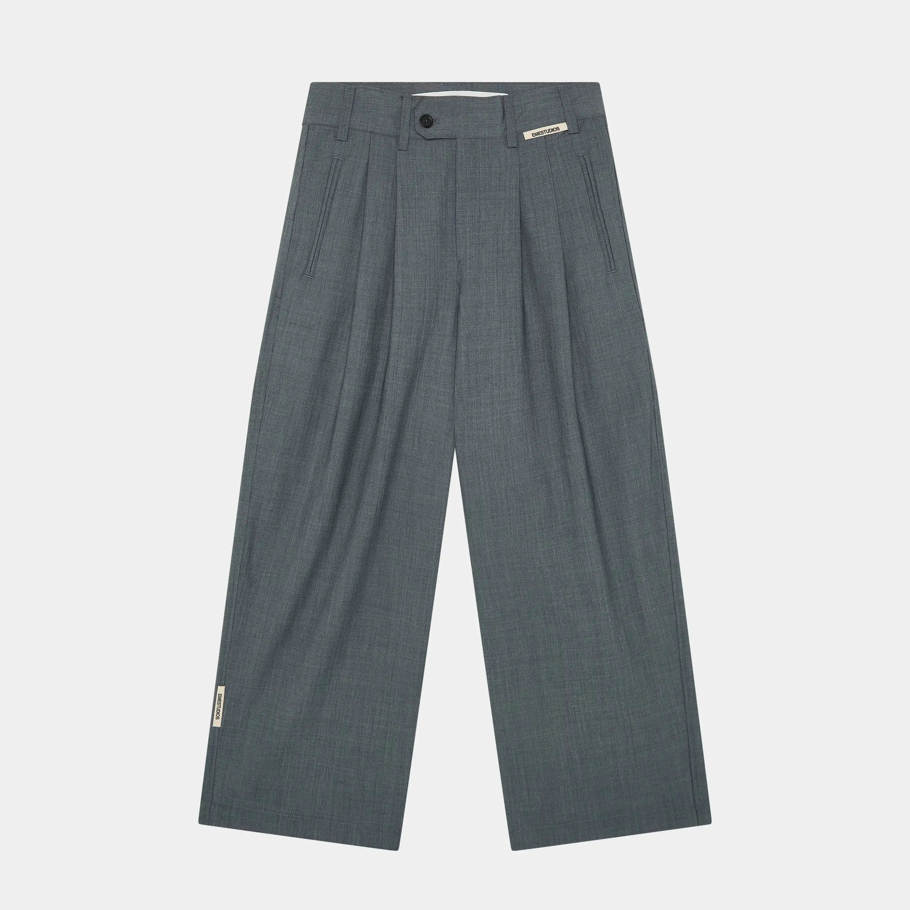 Orbit Slate Tailored Pants Pants Eme Studios