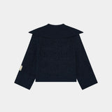 Sailor Navy Knit Sweater Woman Knitwear Eme Studios