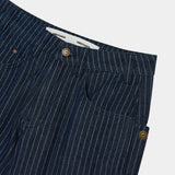 Trip Navy Denim Pants Pants Eme Studios