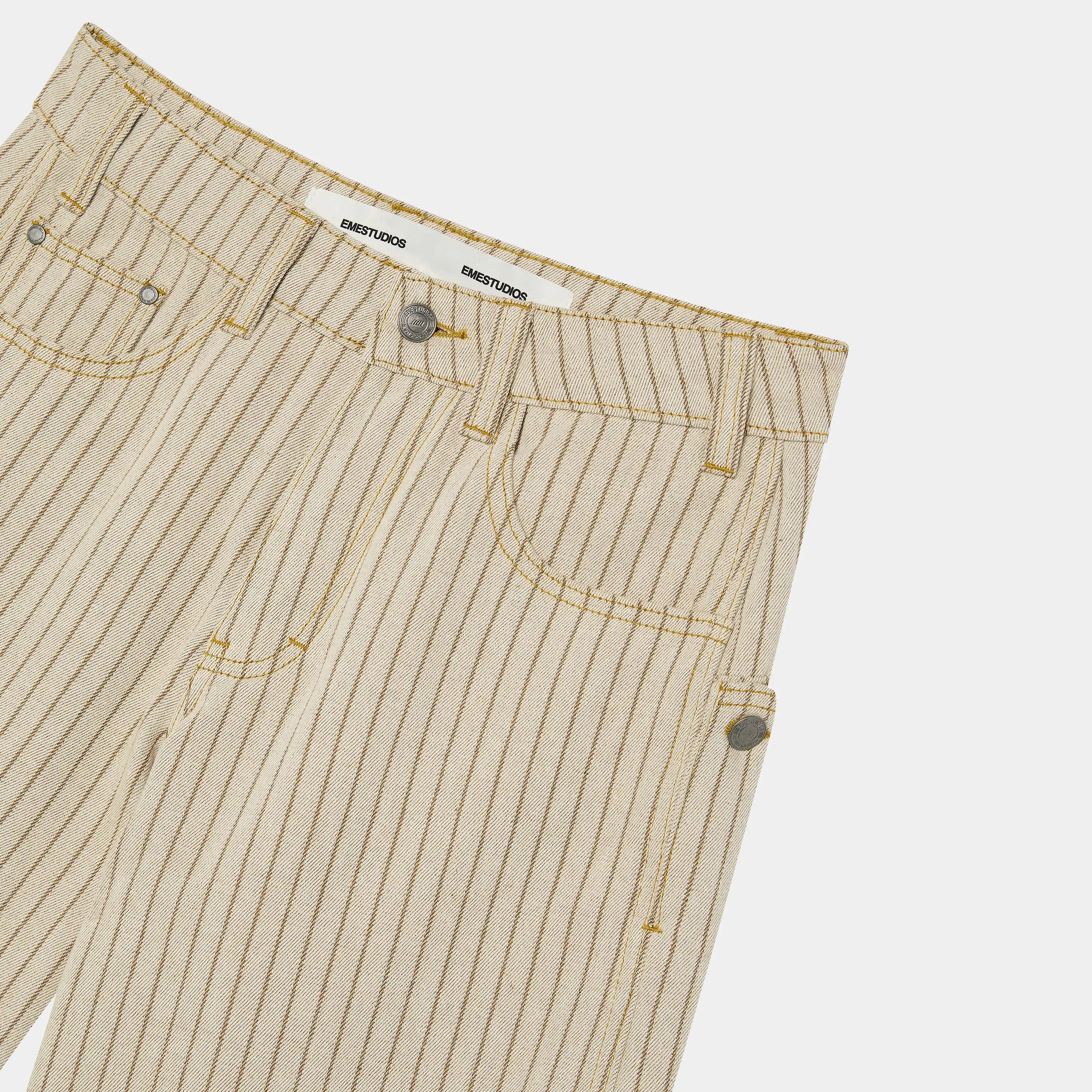 Trip Off Sand Denim Pants Pants Eme Studios
