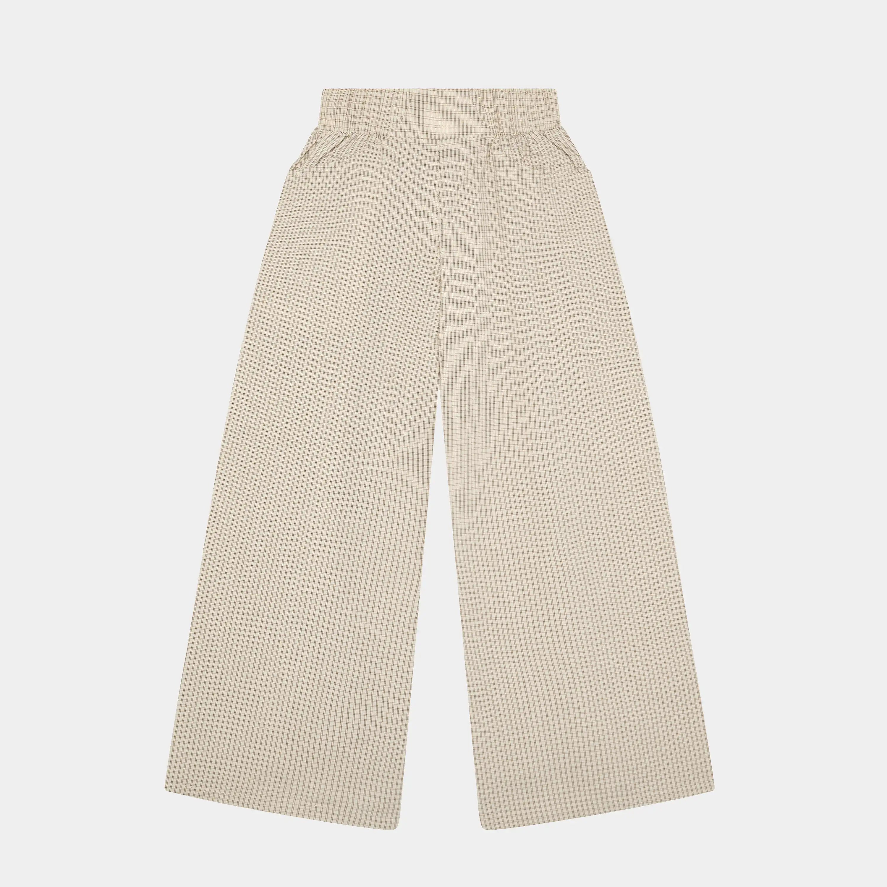 AGL Cream Wide Pants Pants Eme Studios