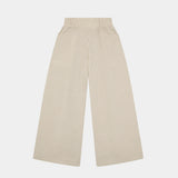 AGL Cream Wide Pants Pants Eme Studios