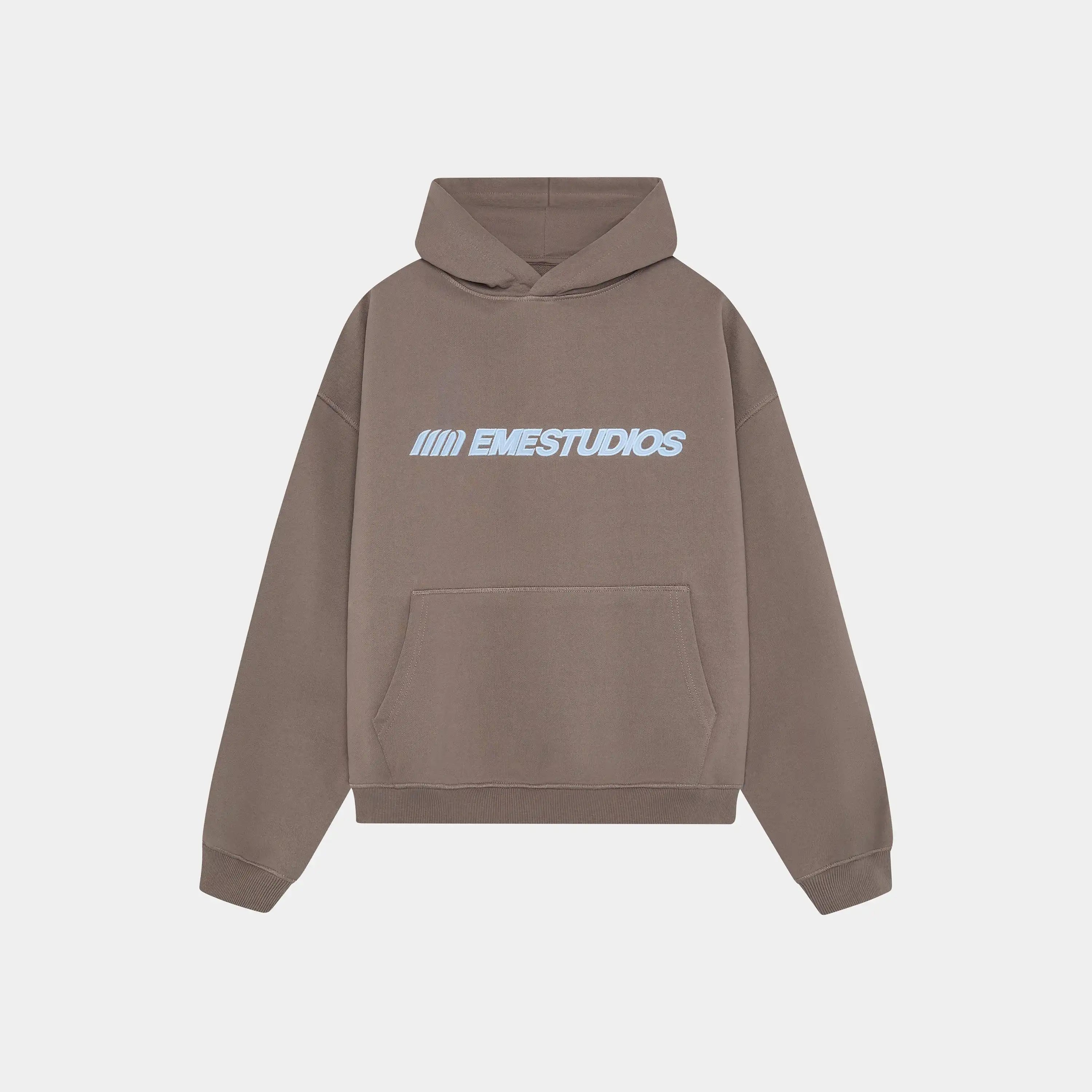 Metro Choco Oversized Hoodie Hoodies Eme Studios