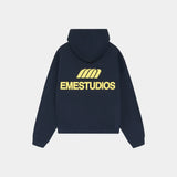Uniform Navy Oversized Hoodie Hoodies Eme Studios