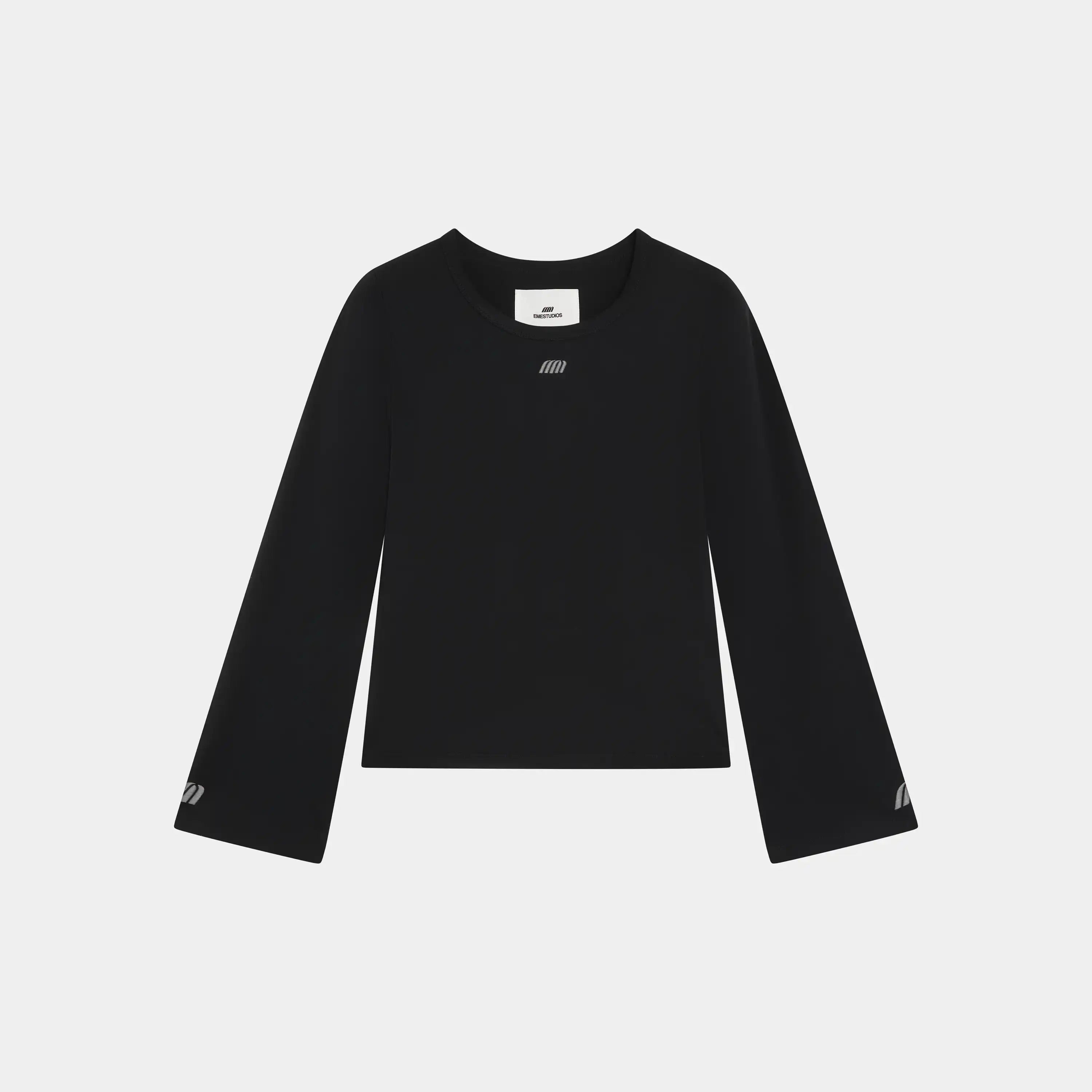 Double Trouble Shadow Long Sleeve Woman T-Shirts Eme Studios