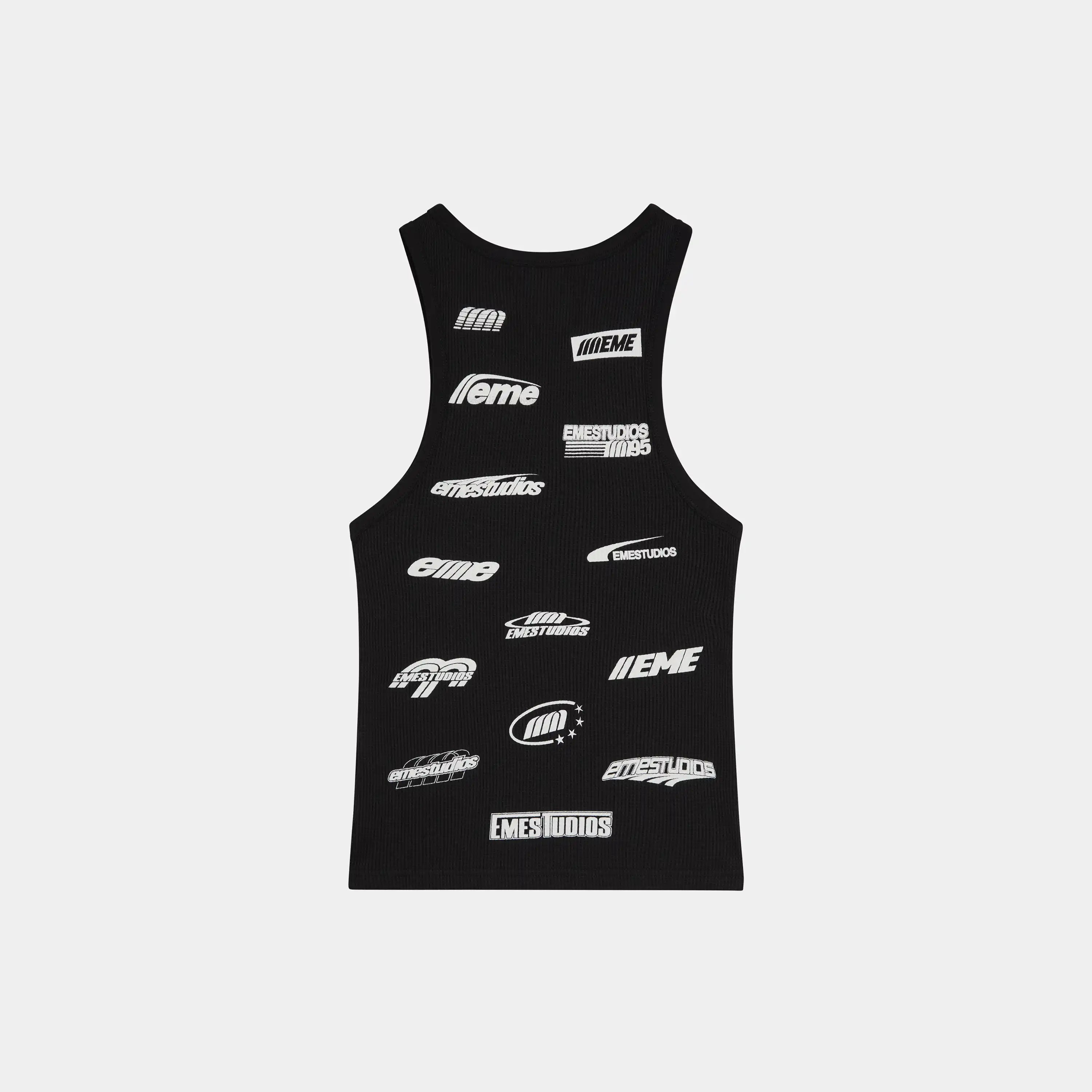 Prad Black Tank Top T-shirts Eme Studios