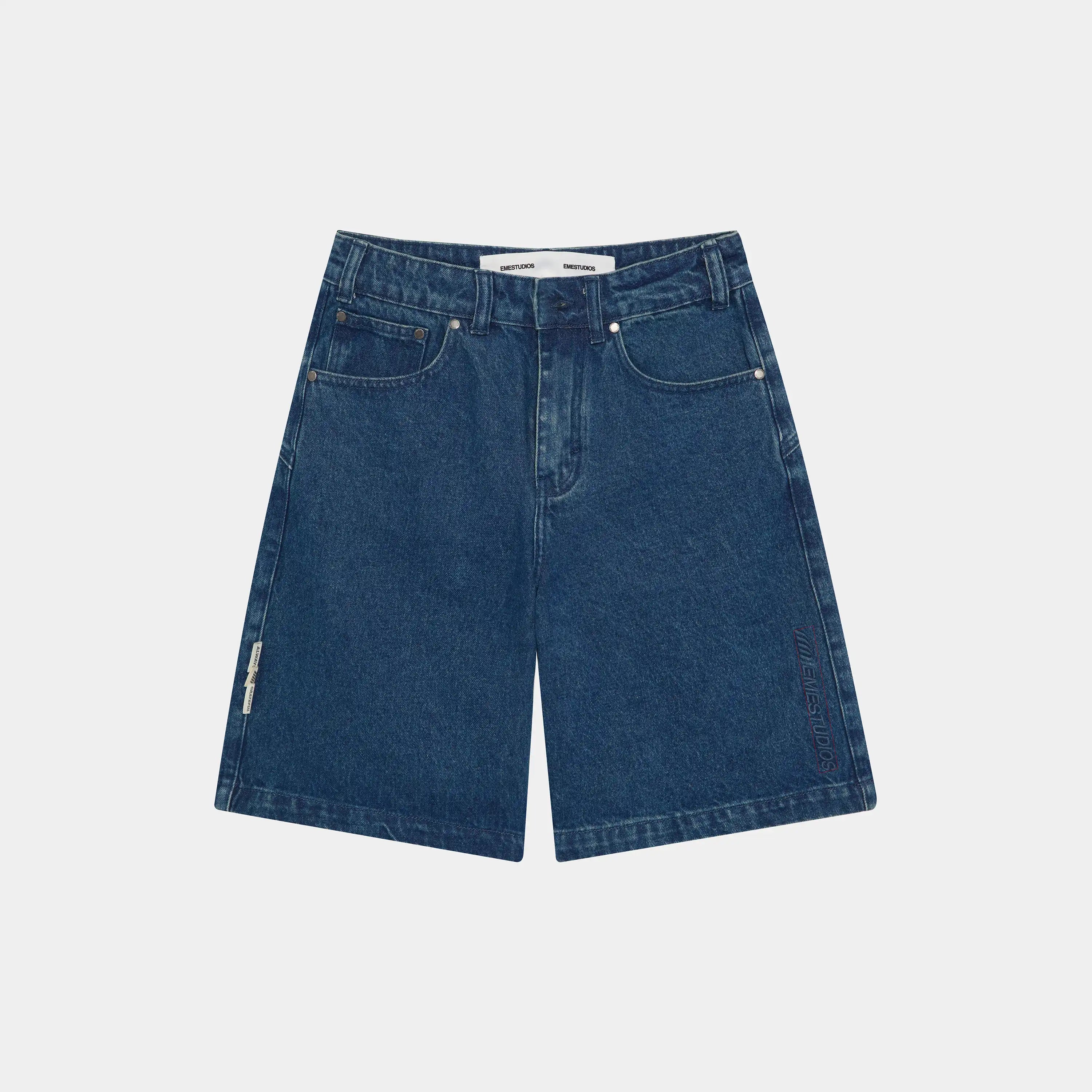 Jacker Deep Blue Denim Shorts