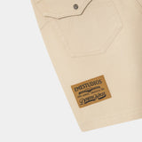 Jacker Off Sand Denim Shorts Shorts Eme Studios