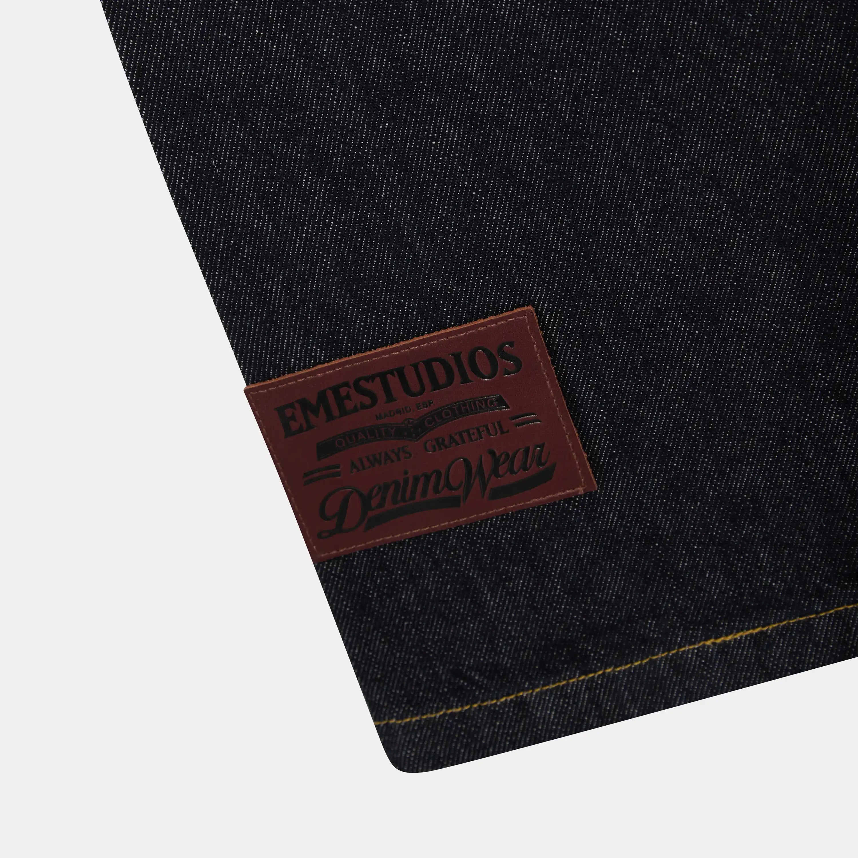 Vitel Flared Raw Denim Pants Pants Eme Studios