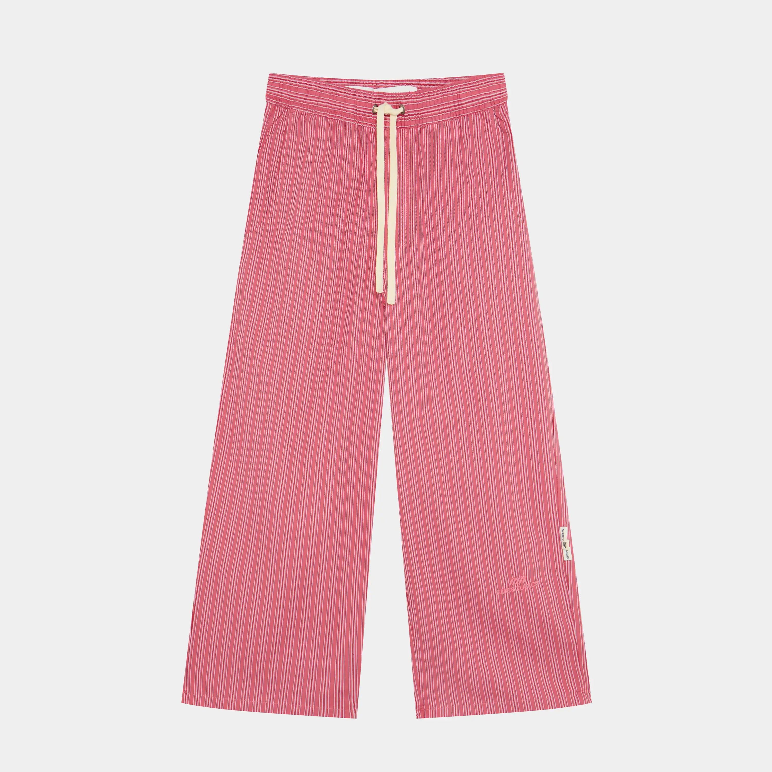 Marbe Salmon Striped Pants