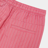 Marbe Salmon Striped Pants Pants Eme Studios