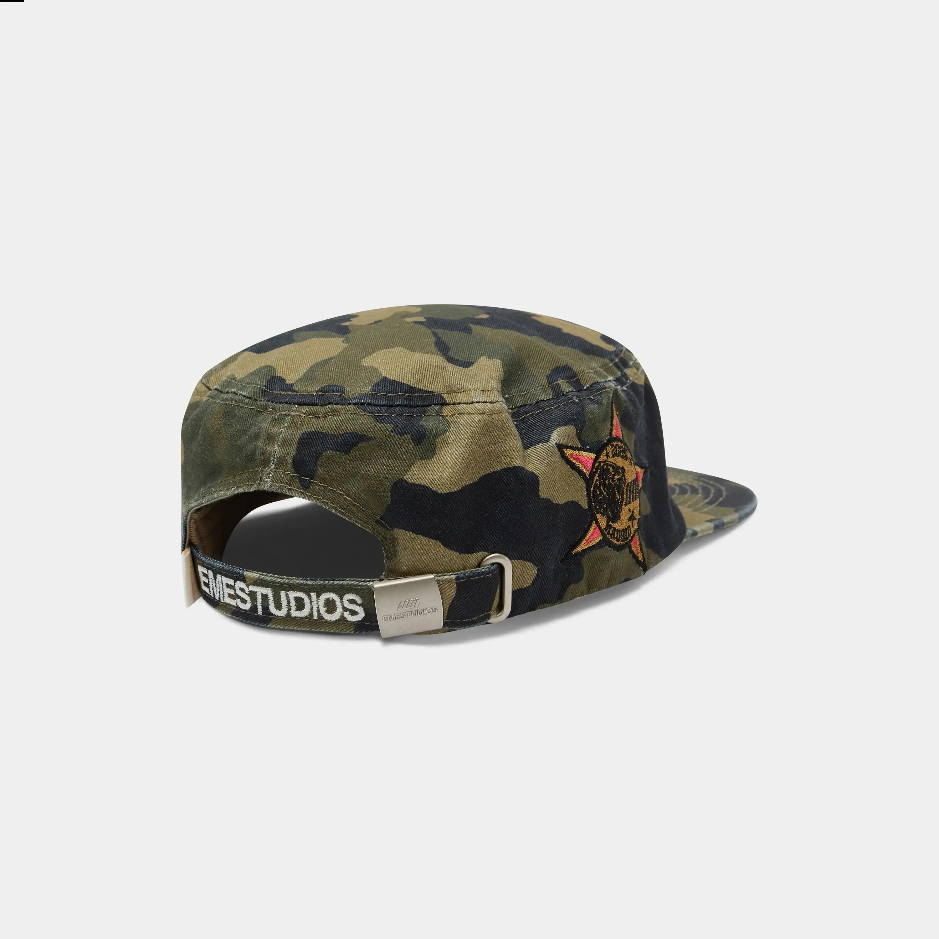 Militar Square Cap Headwear Eme Studios