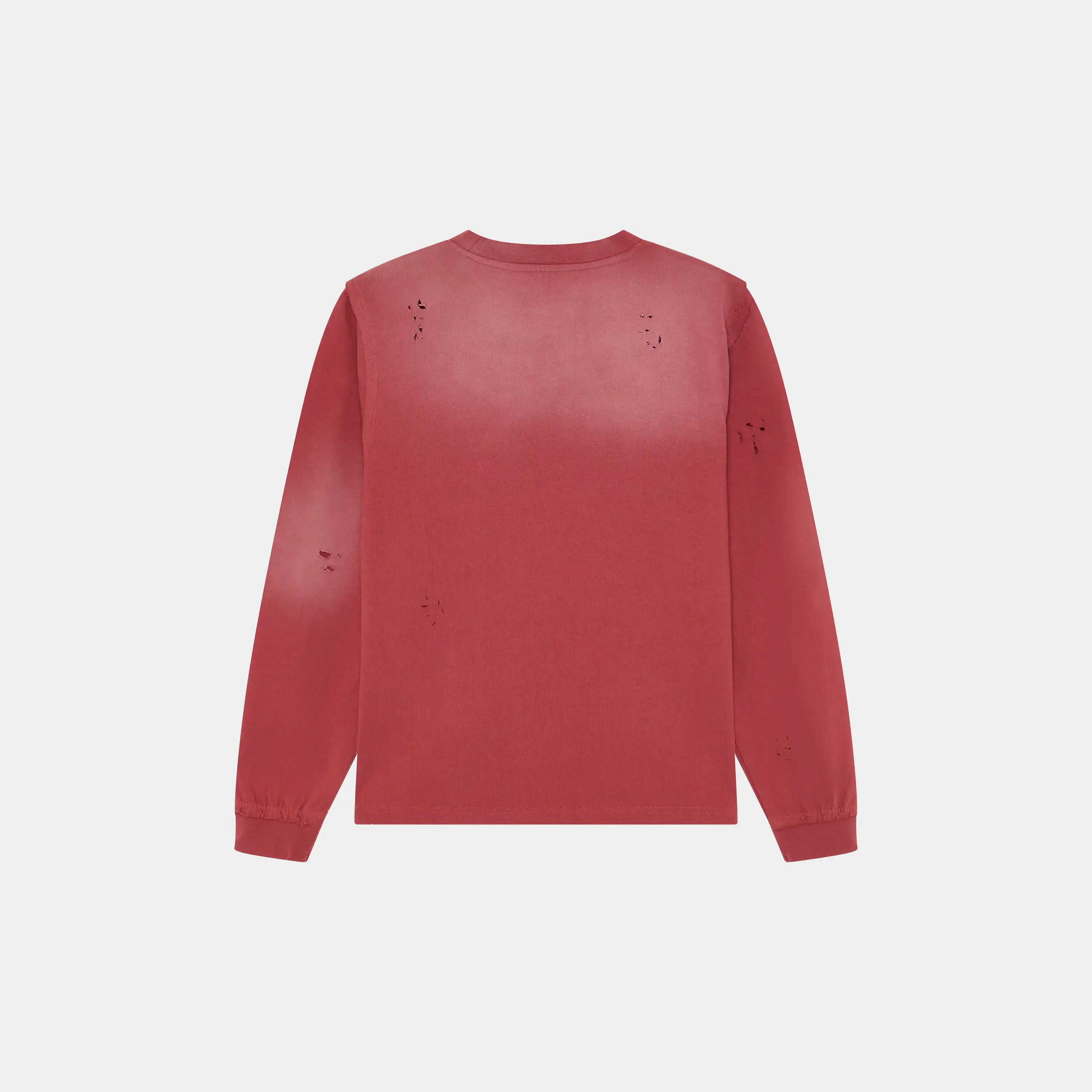 Frayed Pocket Redwood Long Sleeve T-shirts Eme Studios
