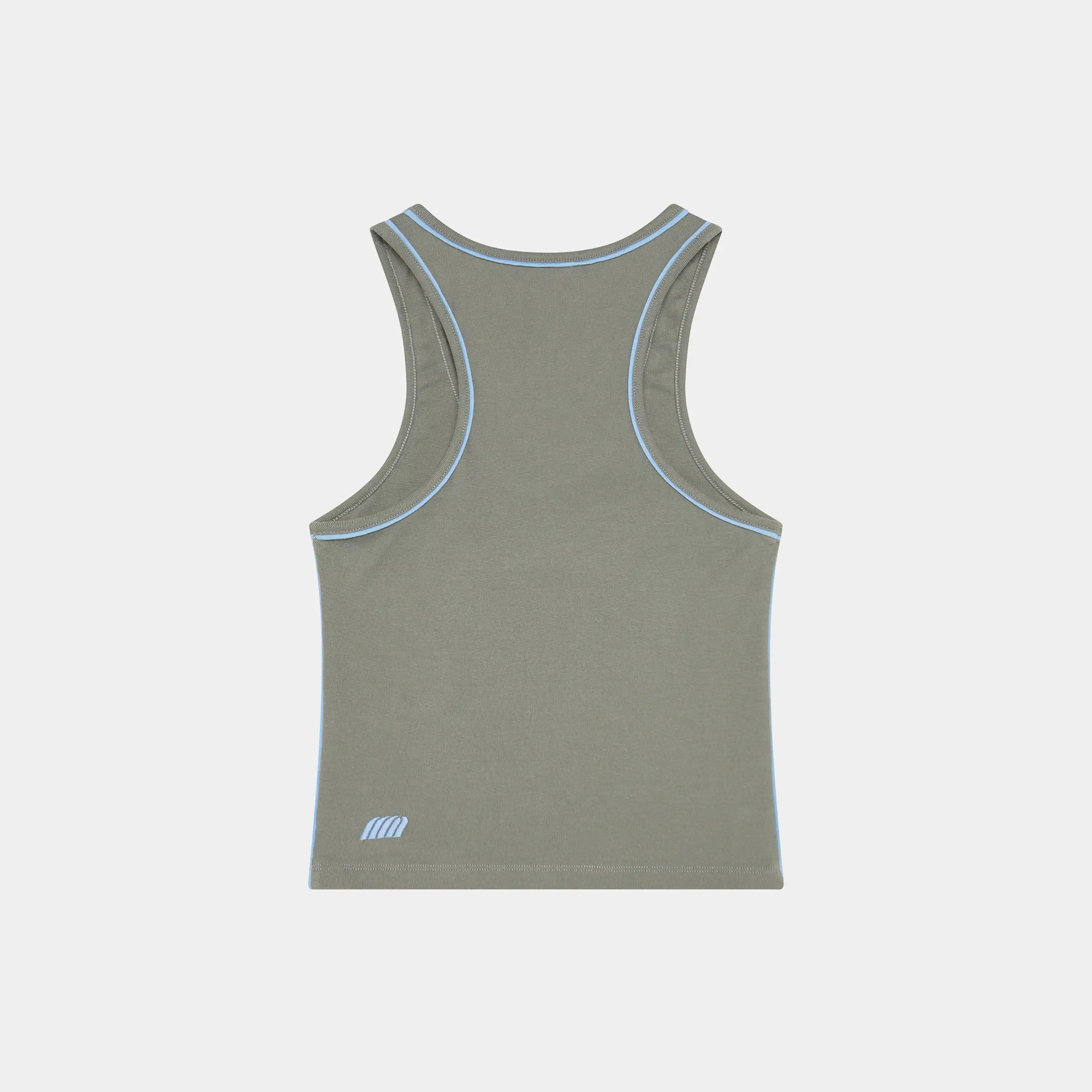 Graf Heather Grey Tank Top Woman T-Shirts Eme Studios