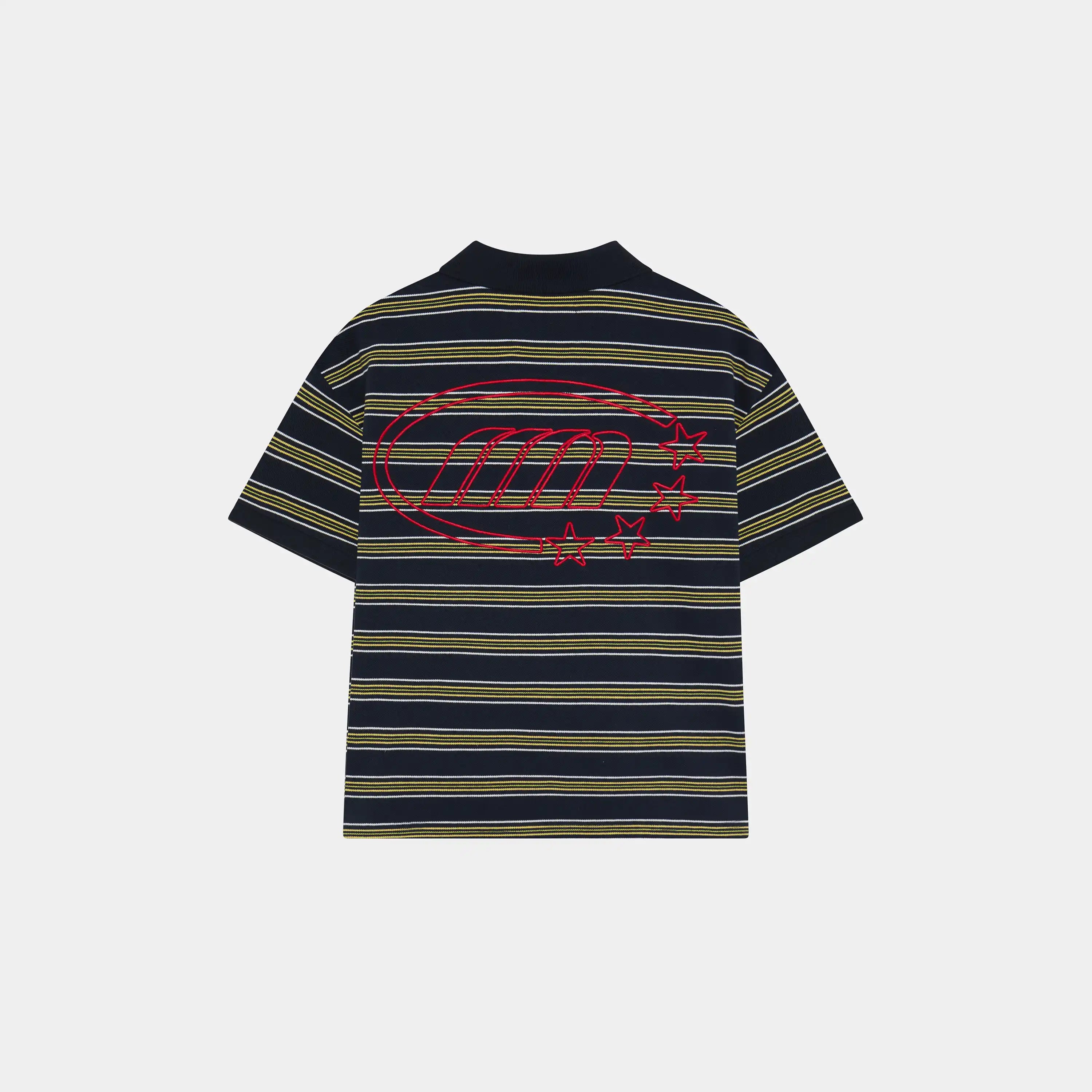 Giglio Navy Short Sleeve Polo T-shirts Eme Studios