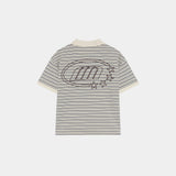 Giglio Off Sand Short Sleeve Polo T-shirts Eme Studios