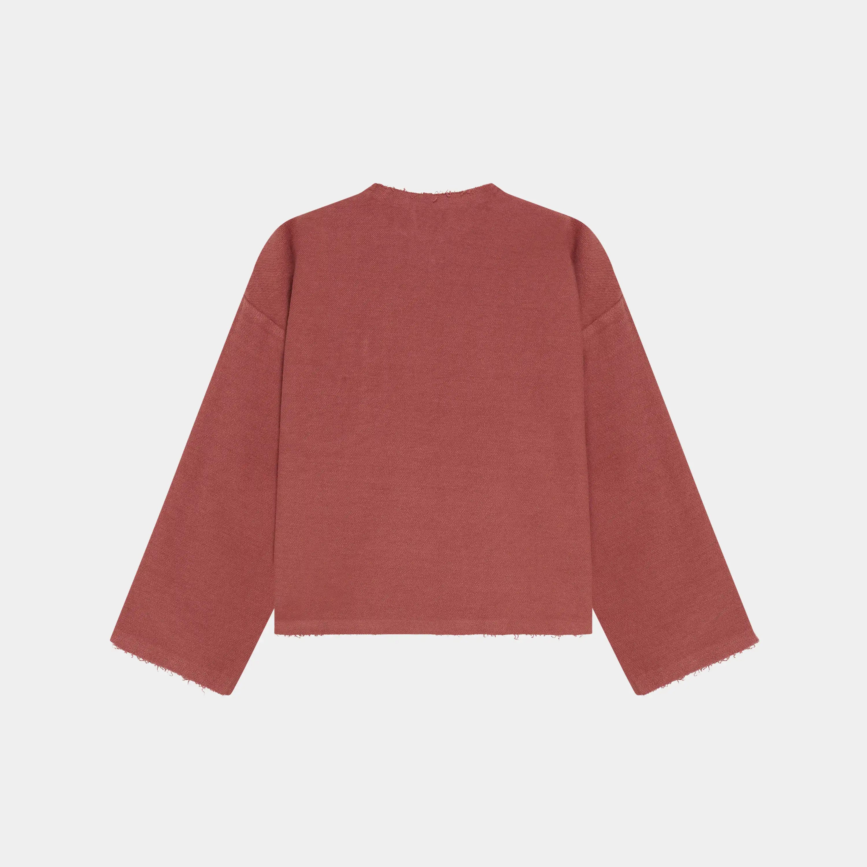 Pocket Clay Reverse Crewneck Sweatshirts Eme Studios