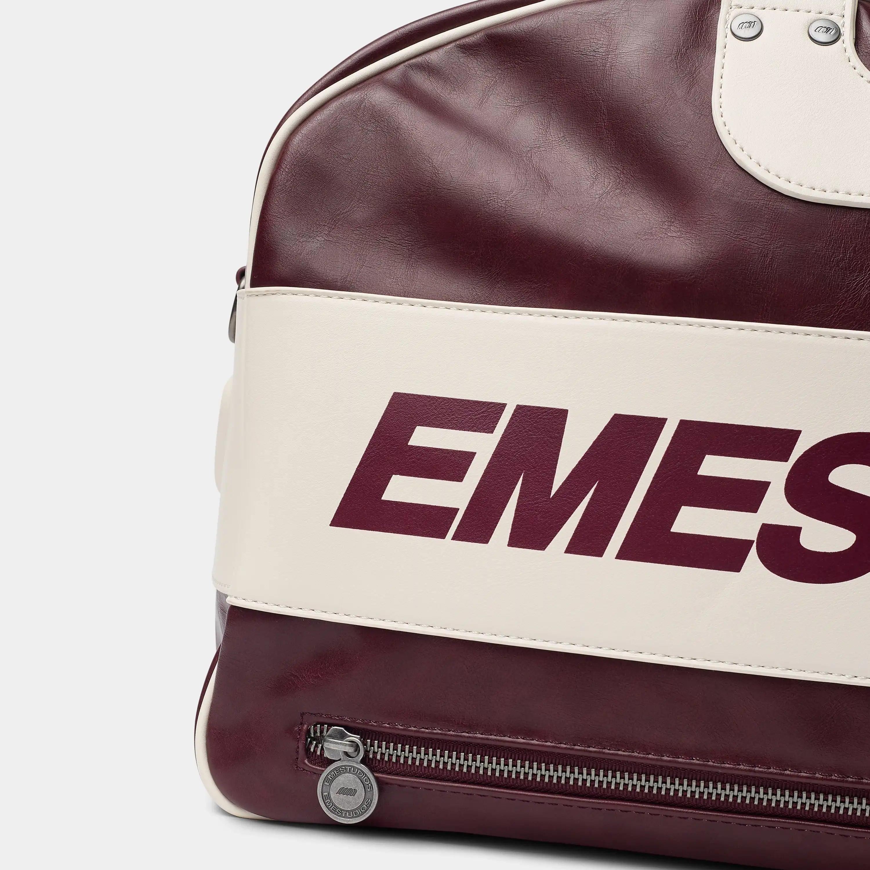 Rush Burgundy Duffle Bag Accesories Eme Studios