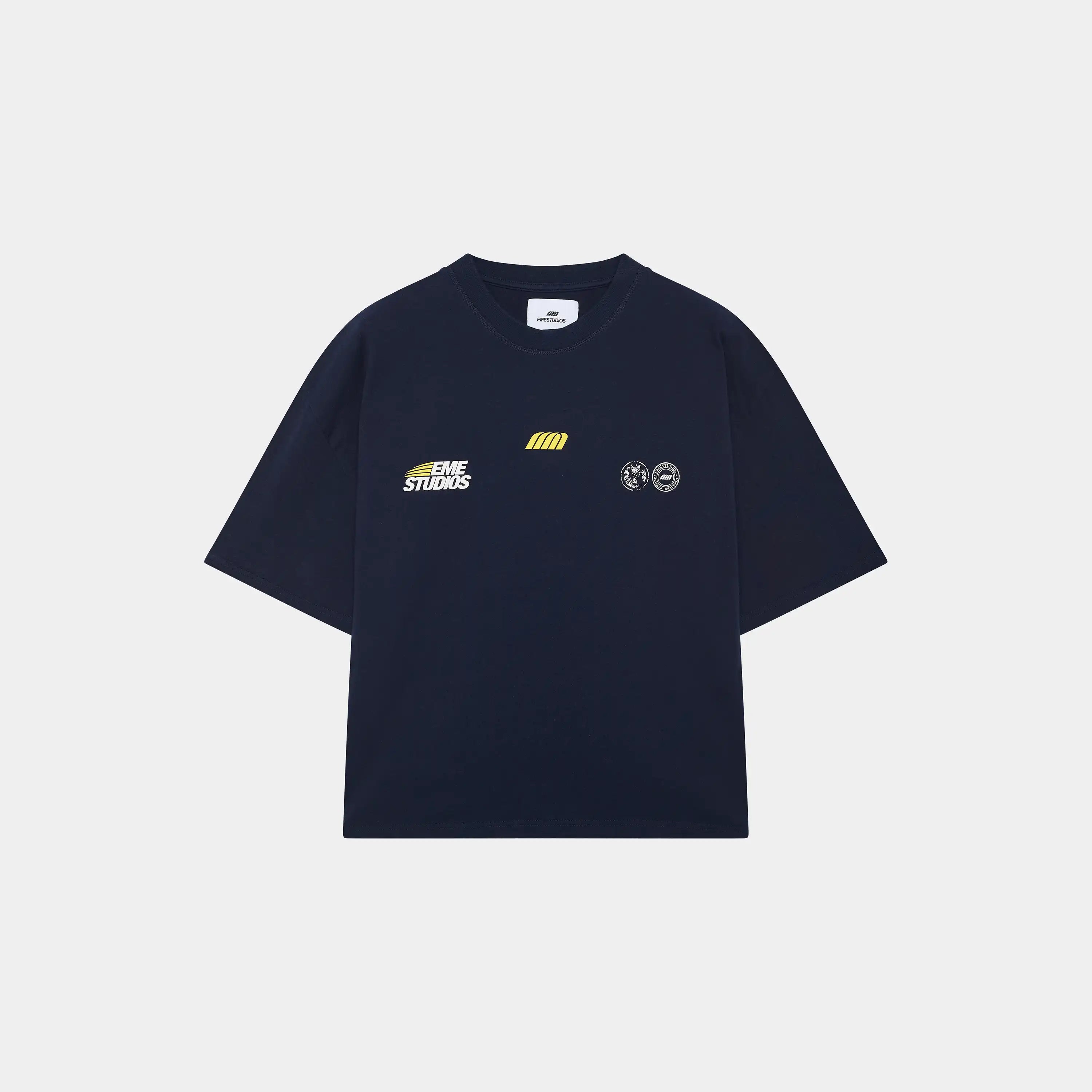 Ikko Navy Oversized Tee T-shirts Eme Studios