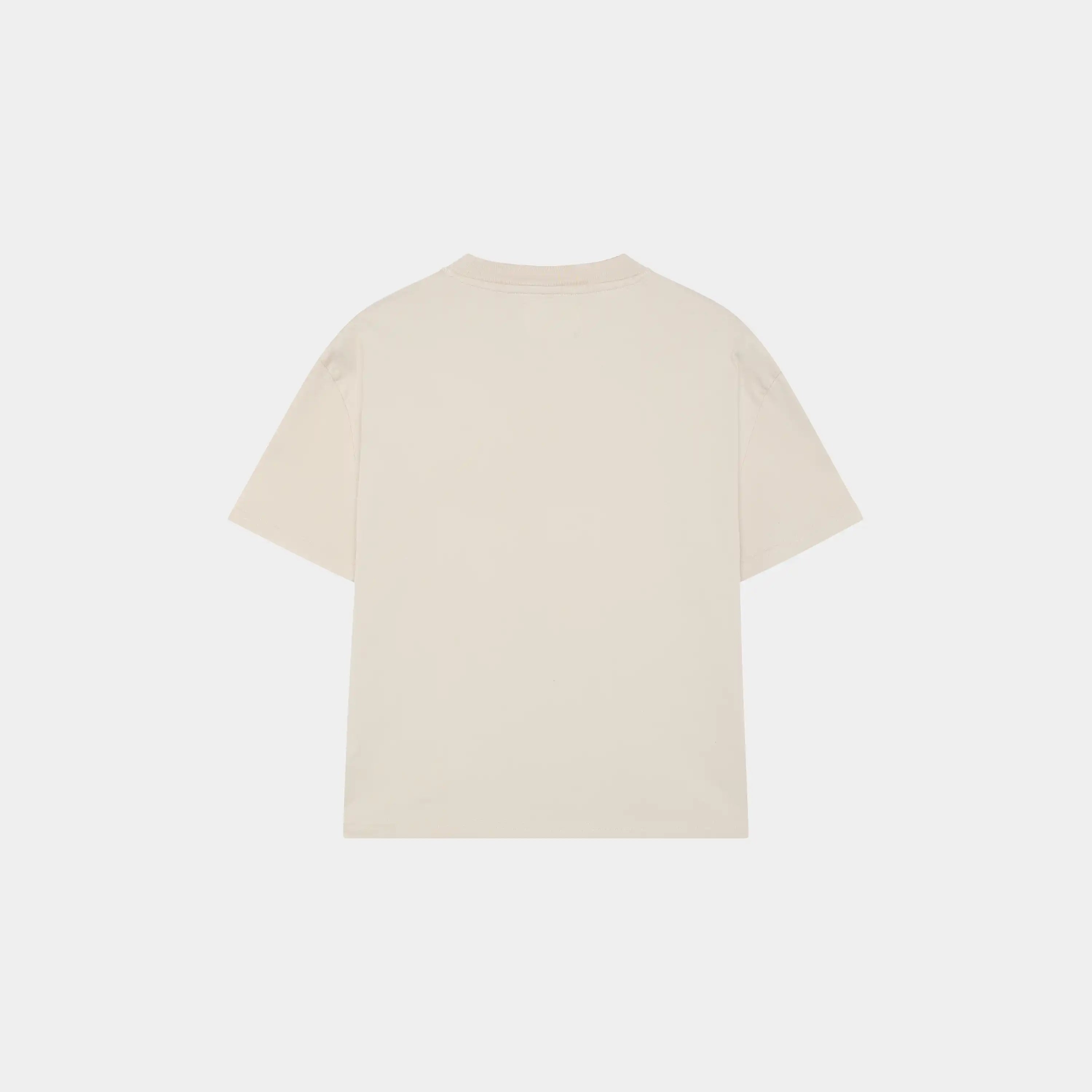 Double Patch Grey Oversized Tee T-shirts Eme Studios