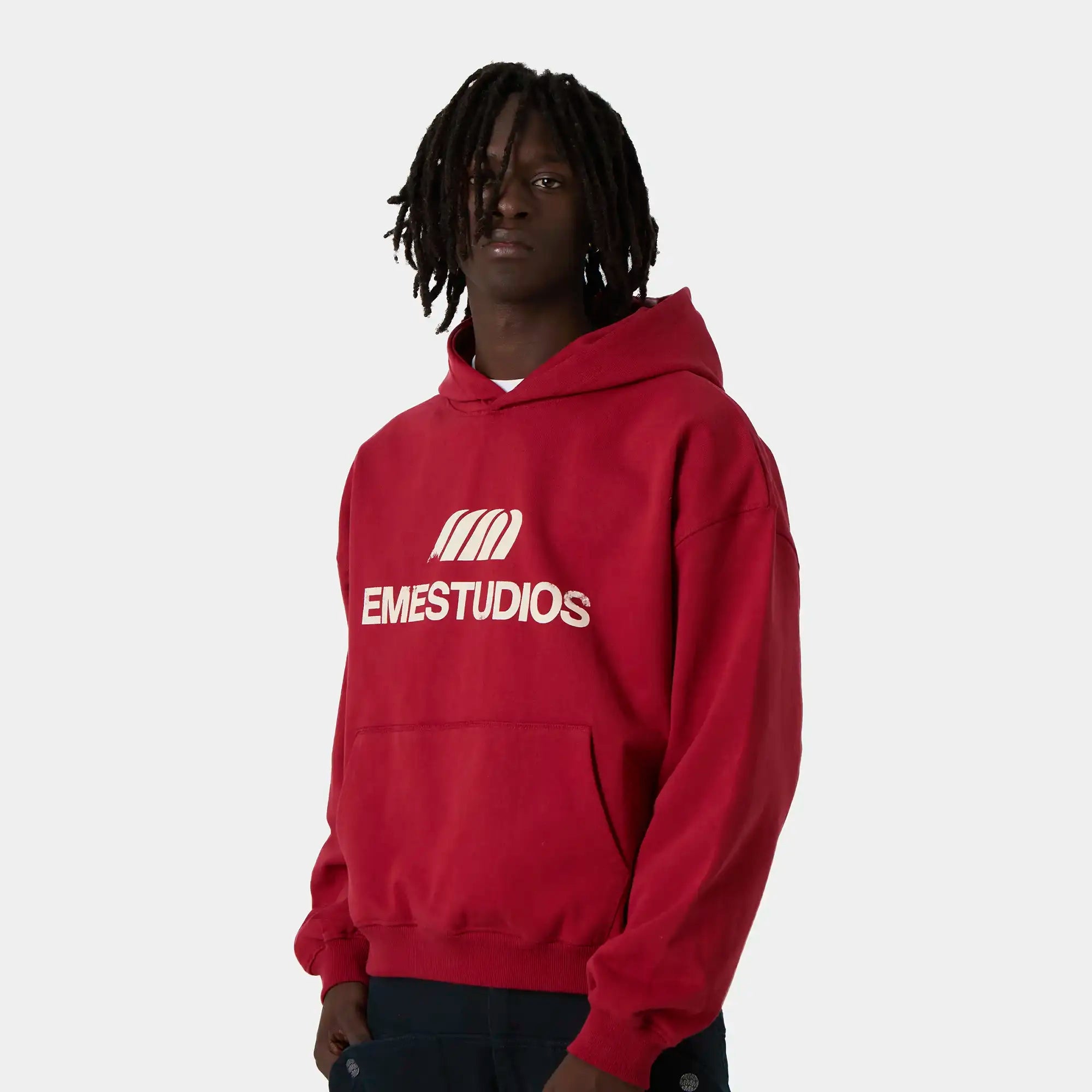 Brook Cherry Oversized Hoodie Hoodies Eme Studios