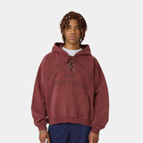 Cord Cabernet Oversized Hoodie Hoodies Eme Studios