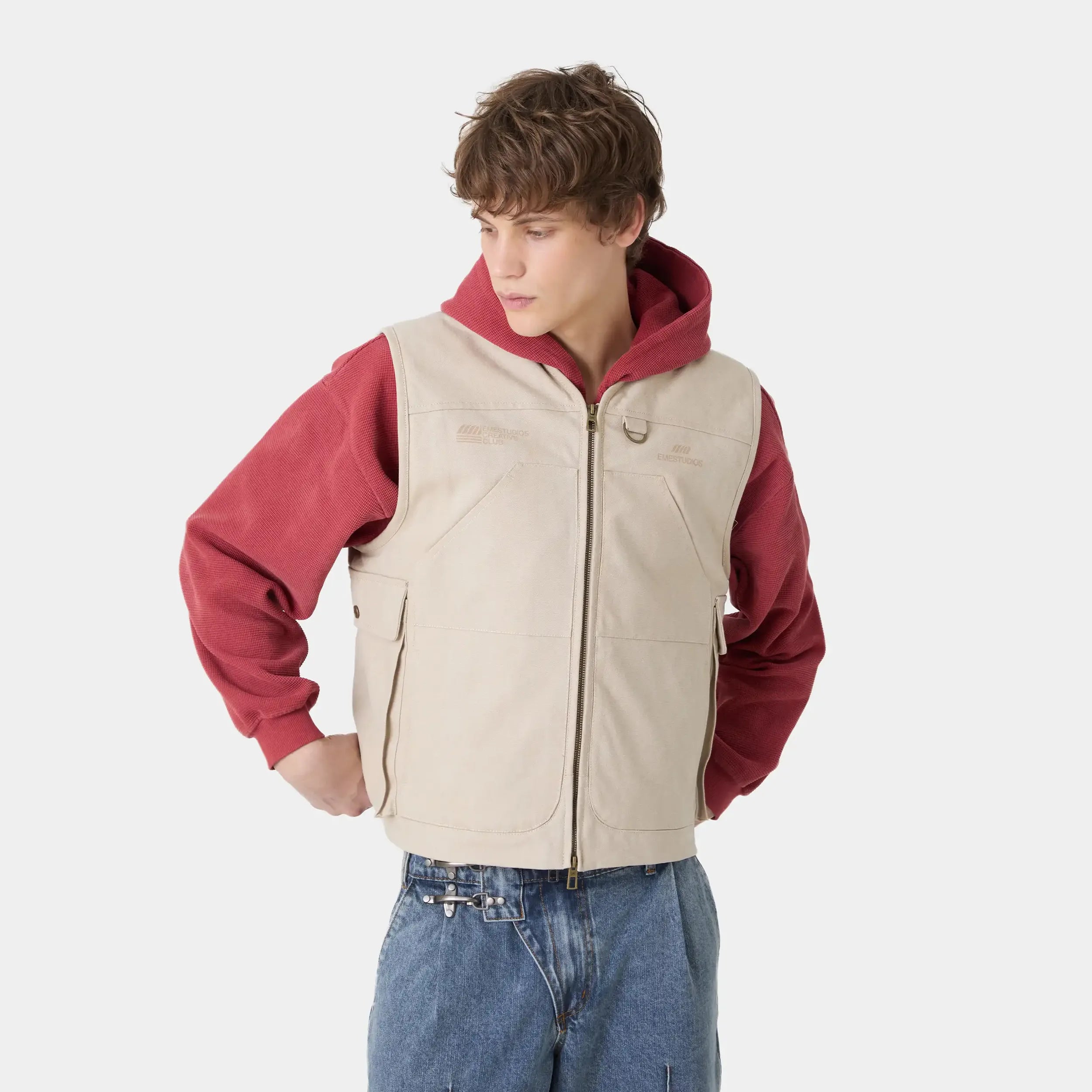 Zion Muddy Vest Outerwear Eme Studios