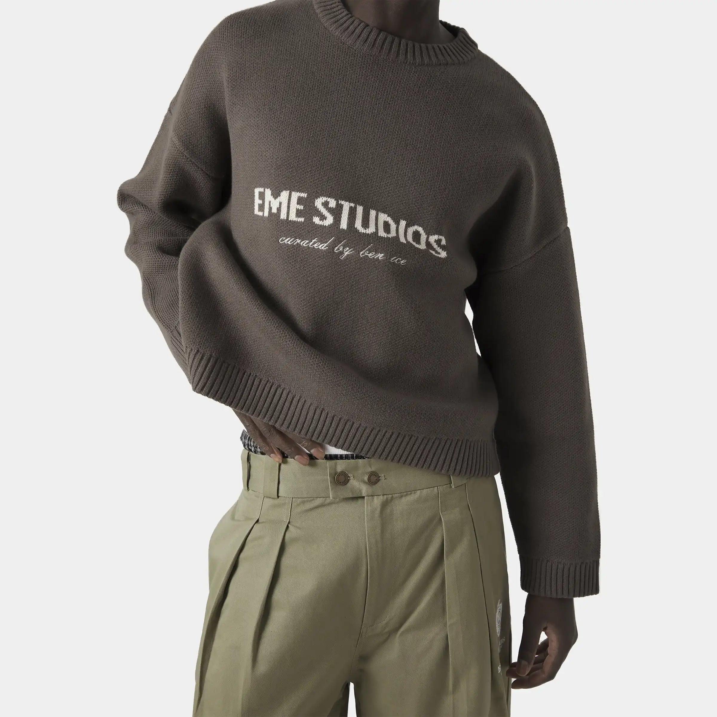 Master Fawn Knit Sweater Knitwear eme
