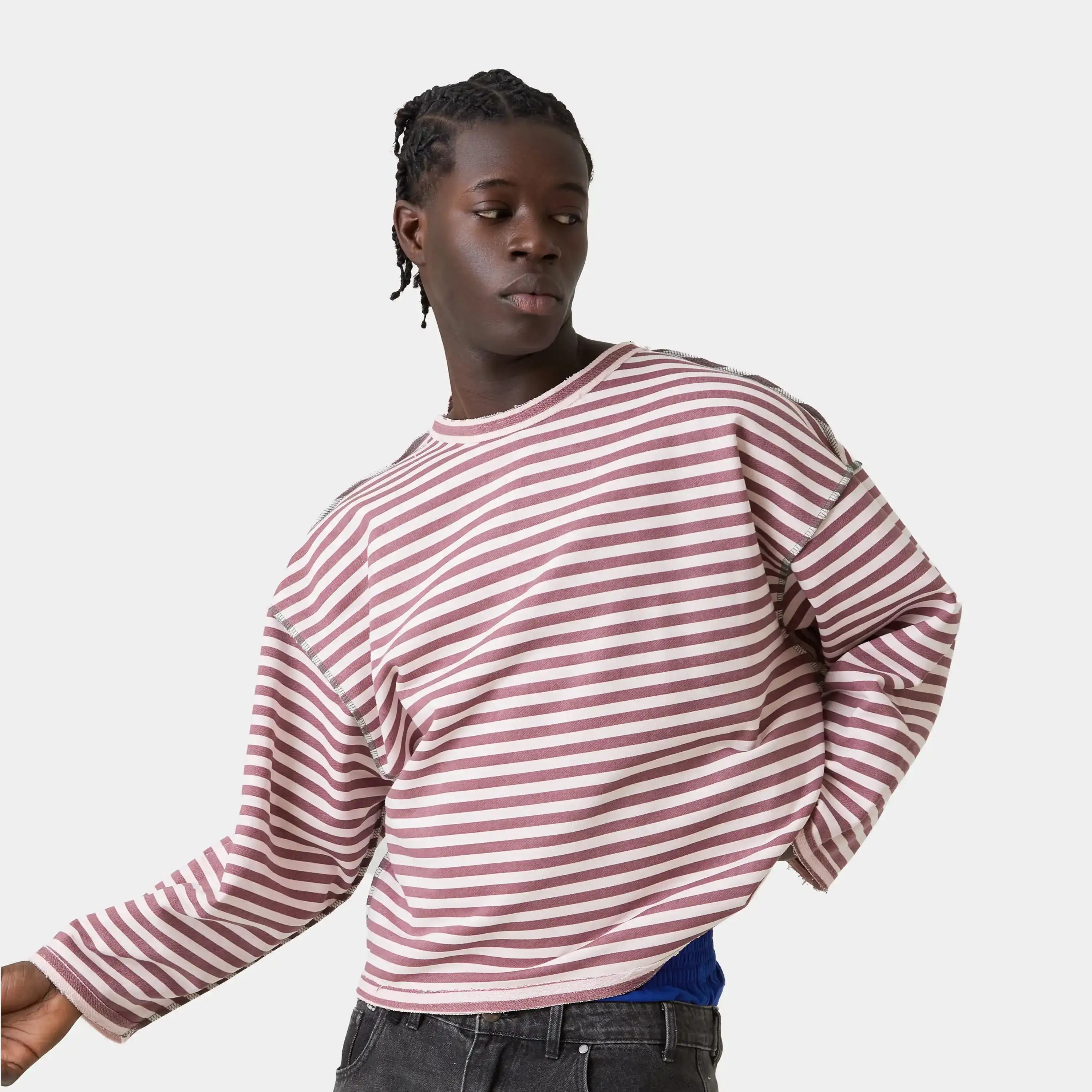 Sade Cotton Candy Reverse Crewneck Sweatshirts Eme Studios