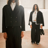Budgeto Black Blazer Outerwear Eme Studios