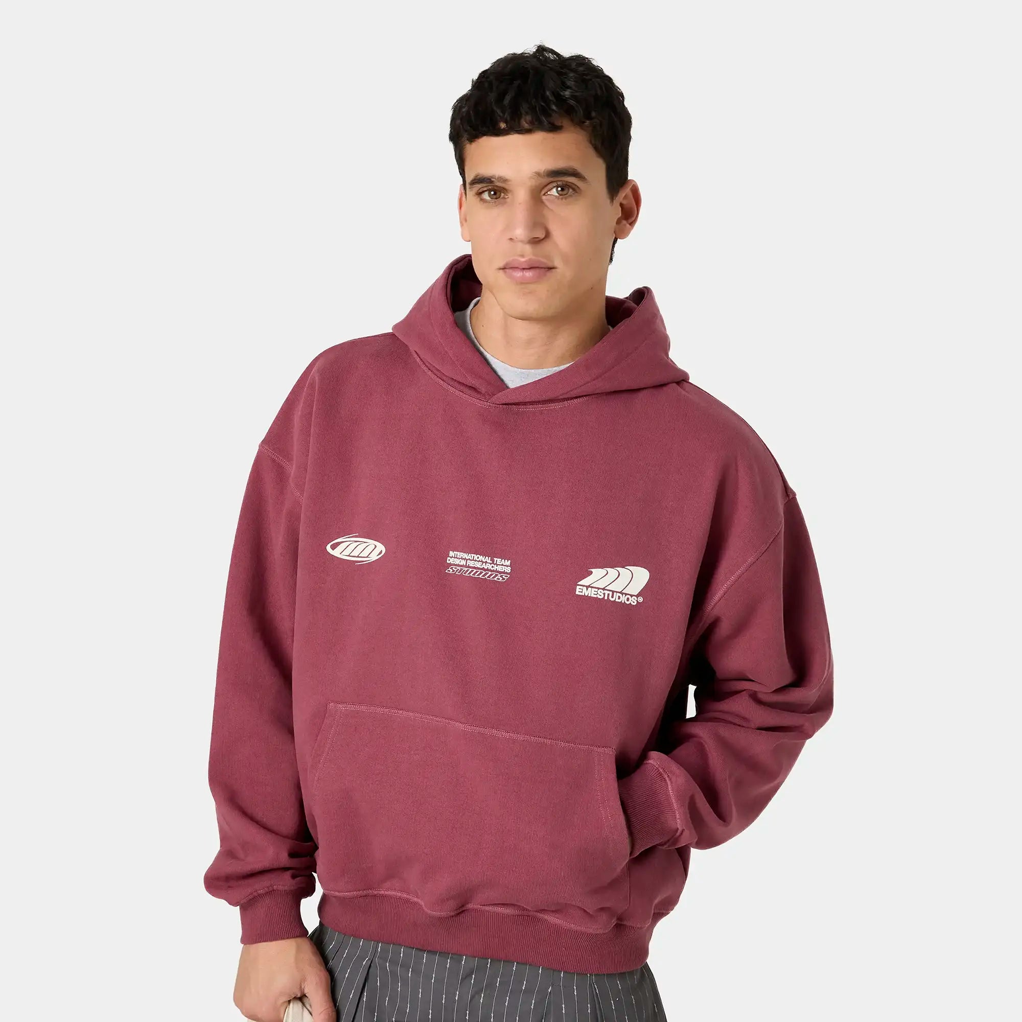 Odd Cabernet Oversized Hoodie Hoodies Eme Studios