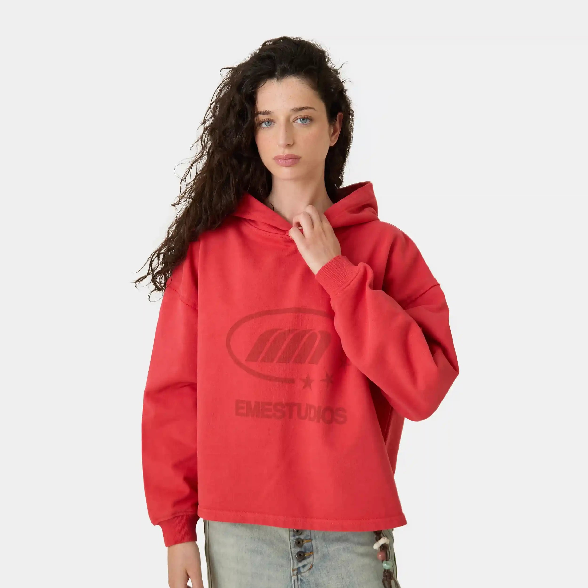 Union Marsala Oversized Hoodie Hoodies Eme Studios