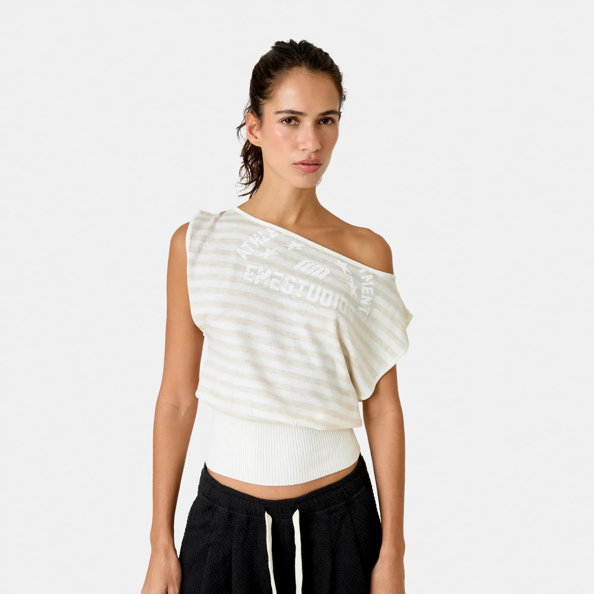 Bonny Off Sand Top Woman T-Shirts Eme Studios