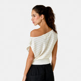 Bonny Off Sand Top Woman T-Shirts Eme Studios