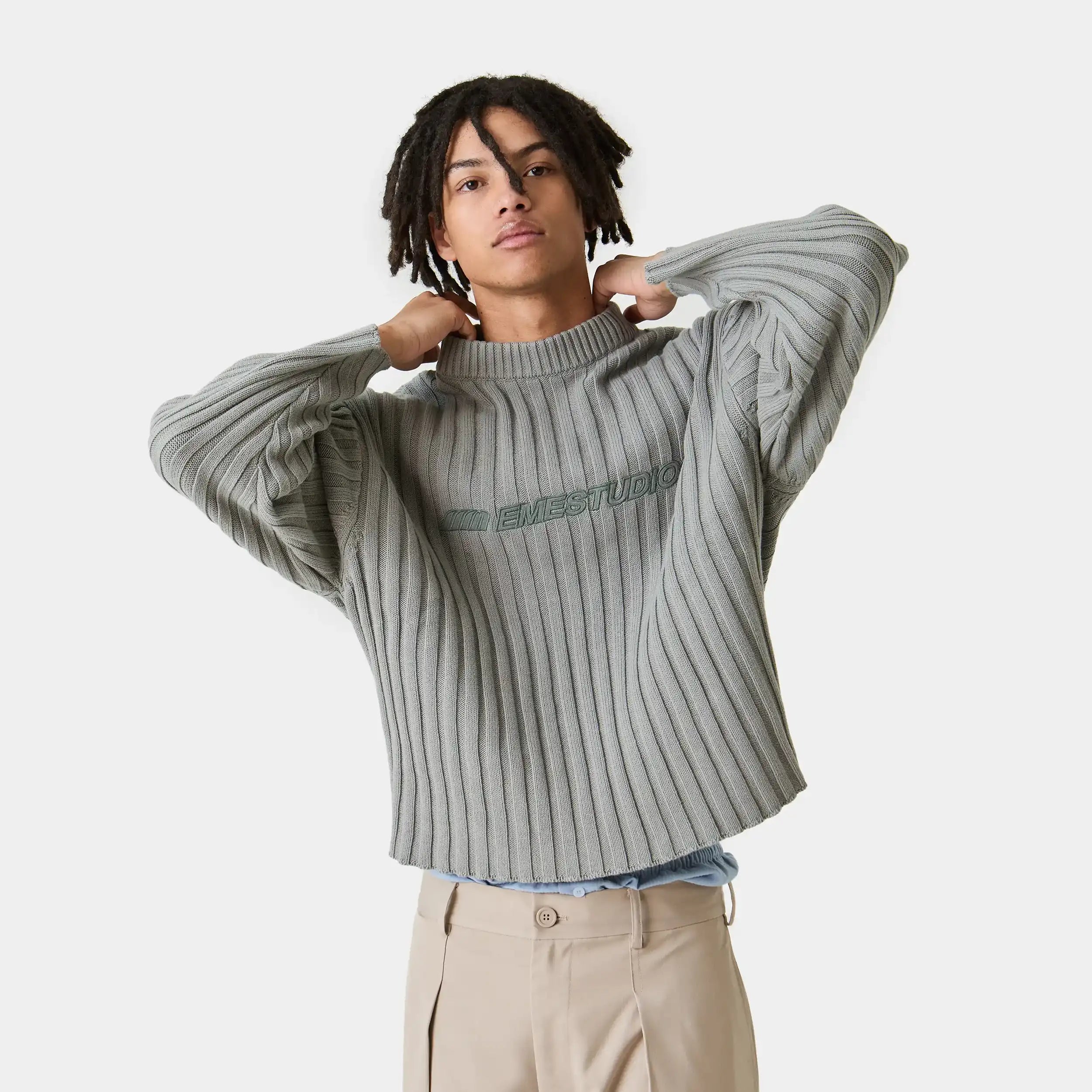 Tube Beetle Knit Sweater Knitwear Eme Studios