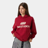Brook Cherry Oversized Hoodie Hoodies Eme Studios